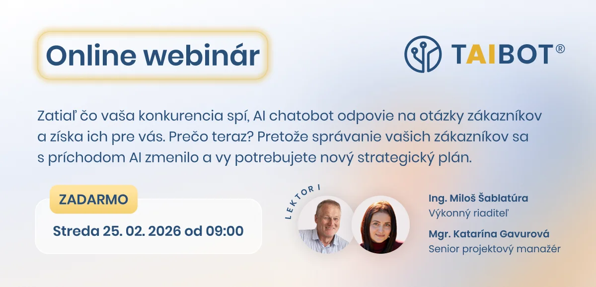 Webin�r 25.2. AI v slu�b�ch v�ho webu